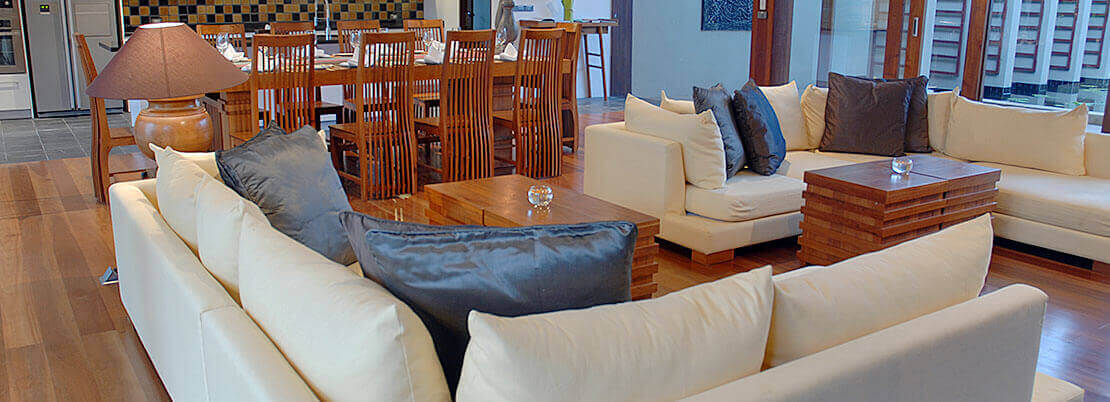 Baan Puri - Living and dining space lauout